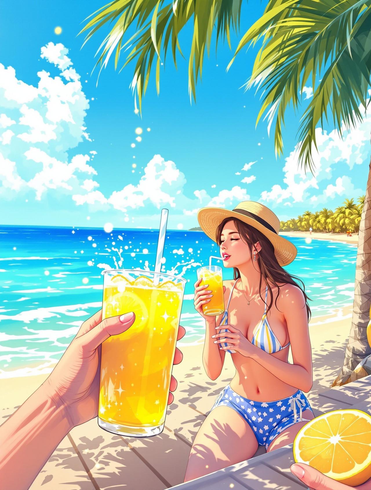 柠檬汽水夏天 - yy漫画免费在线漫画